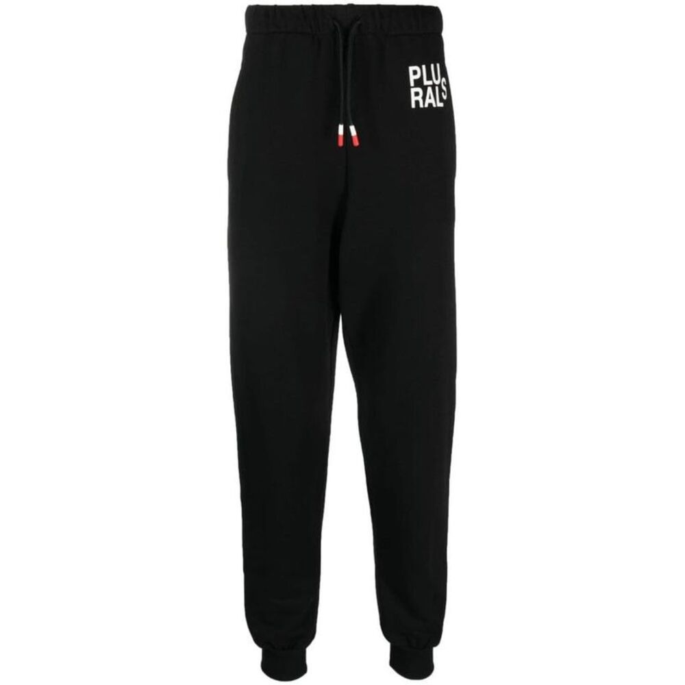 PEUTEREY Men's Logo Detail Sweatpants Men BLACK